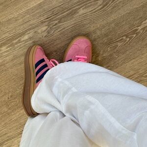 Adidas Wmns Gazelle Bold 'Pink Glow Gum